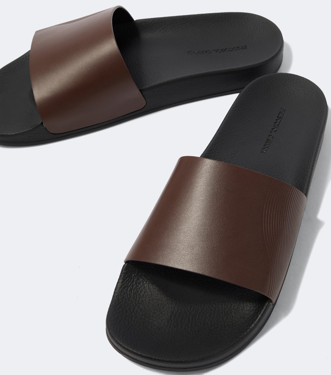 Frescobol Carioca - Humberto leather slides