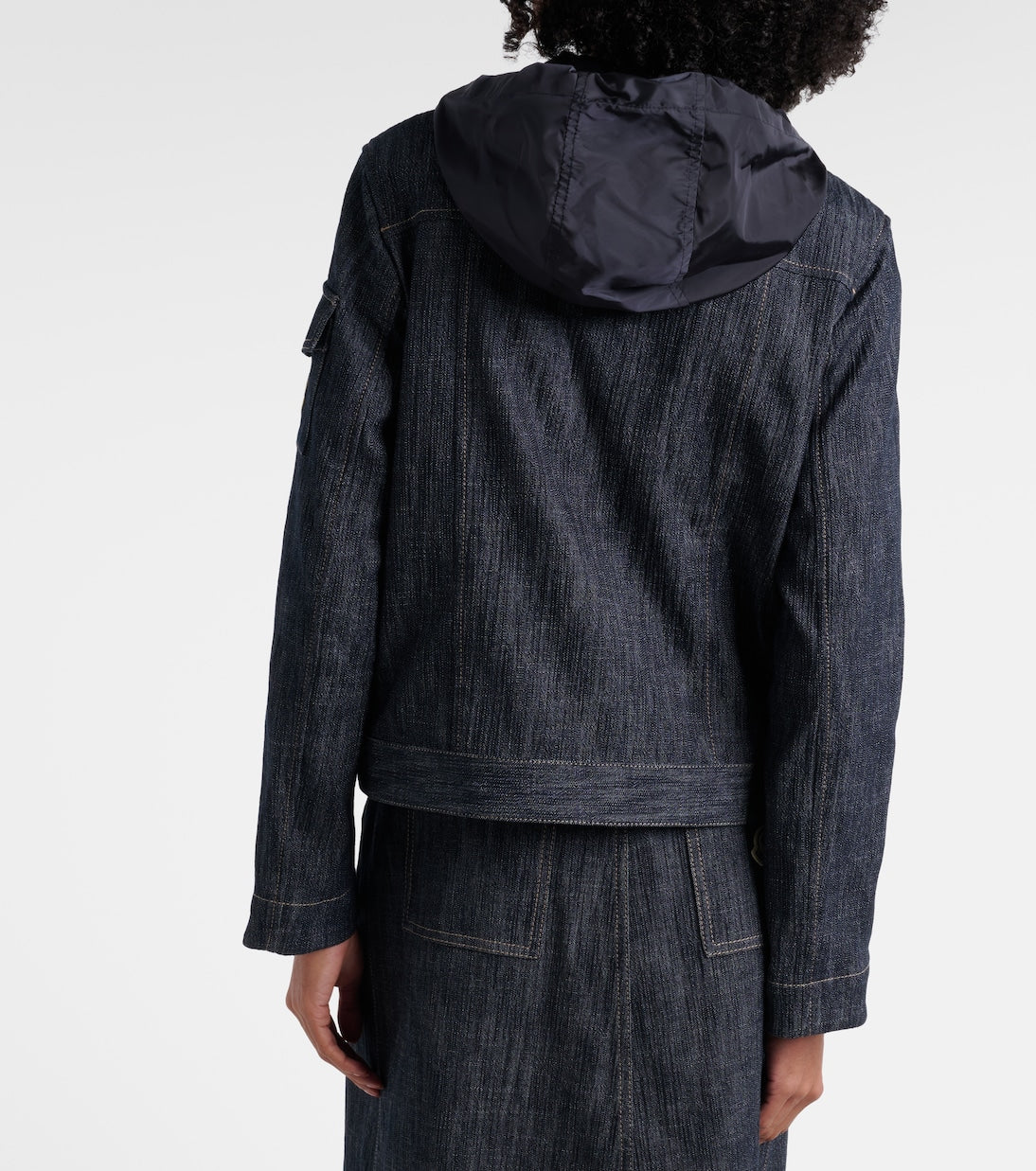 Moncler - Diervilla double-breasted denim jacket
