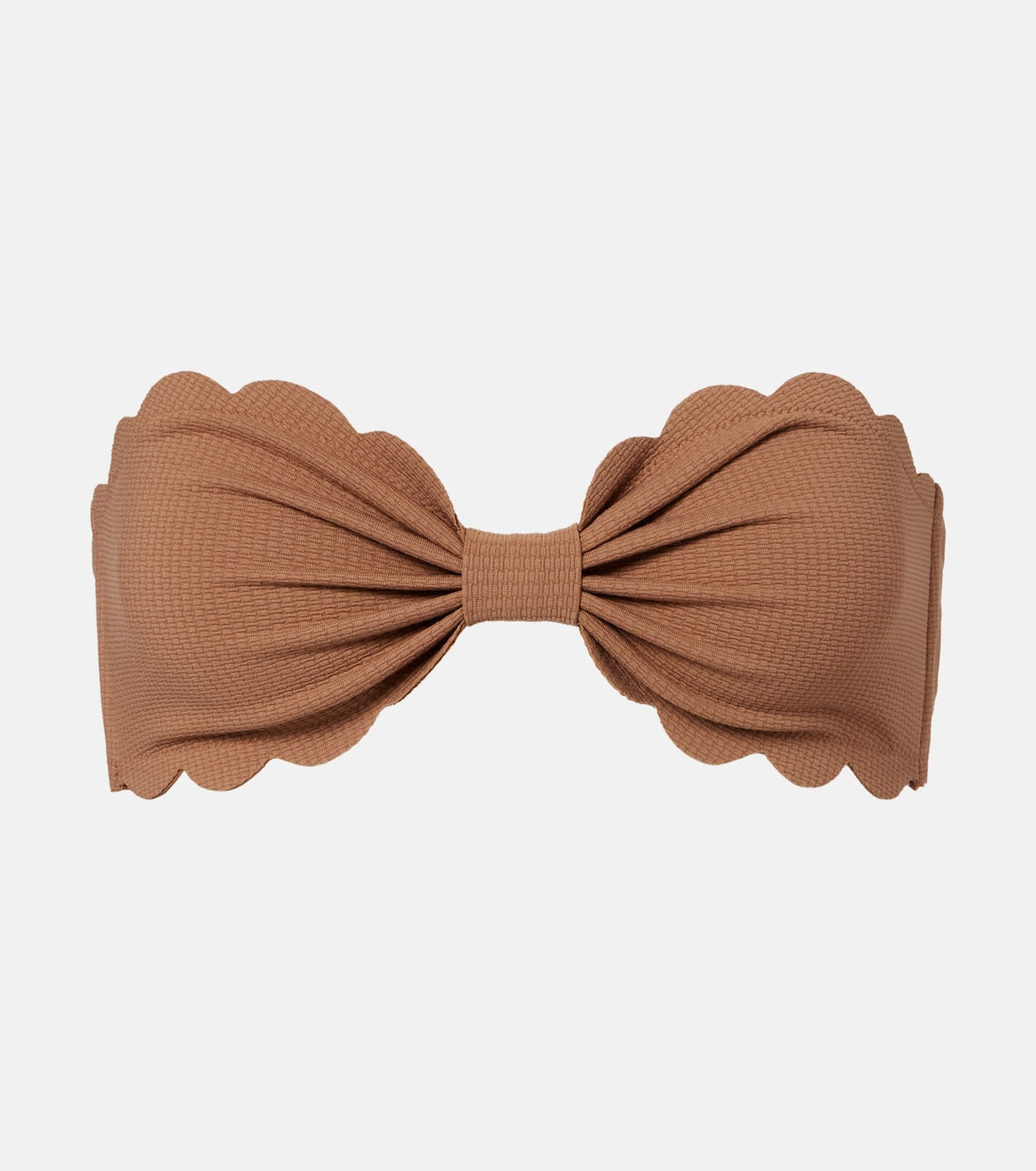 Marysia - Antibes scalloped bikini top