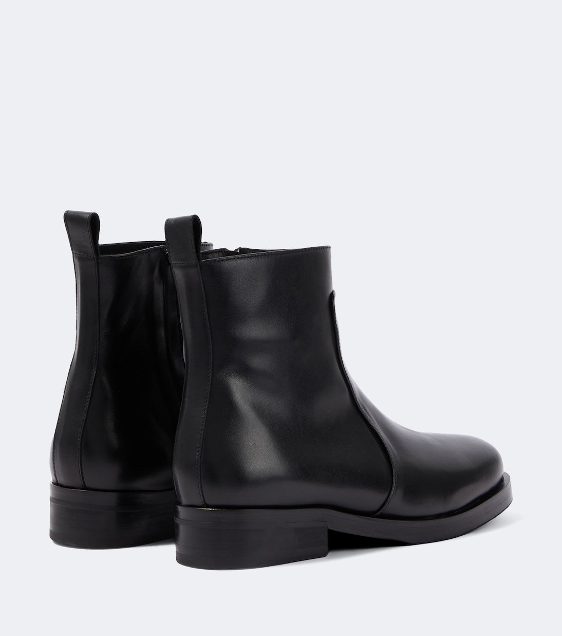 Studio Nicholson - Square leather ankle boots