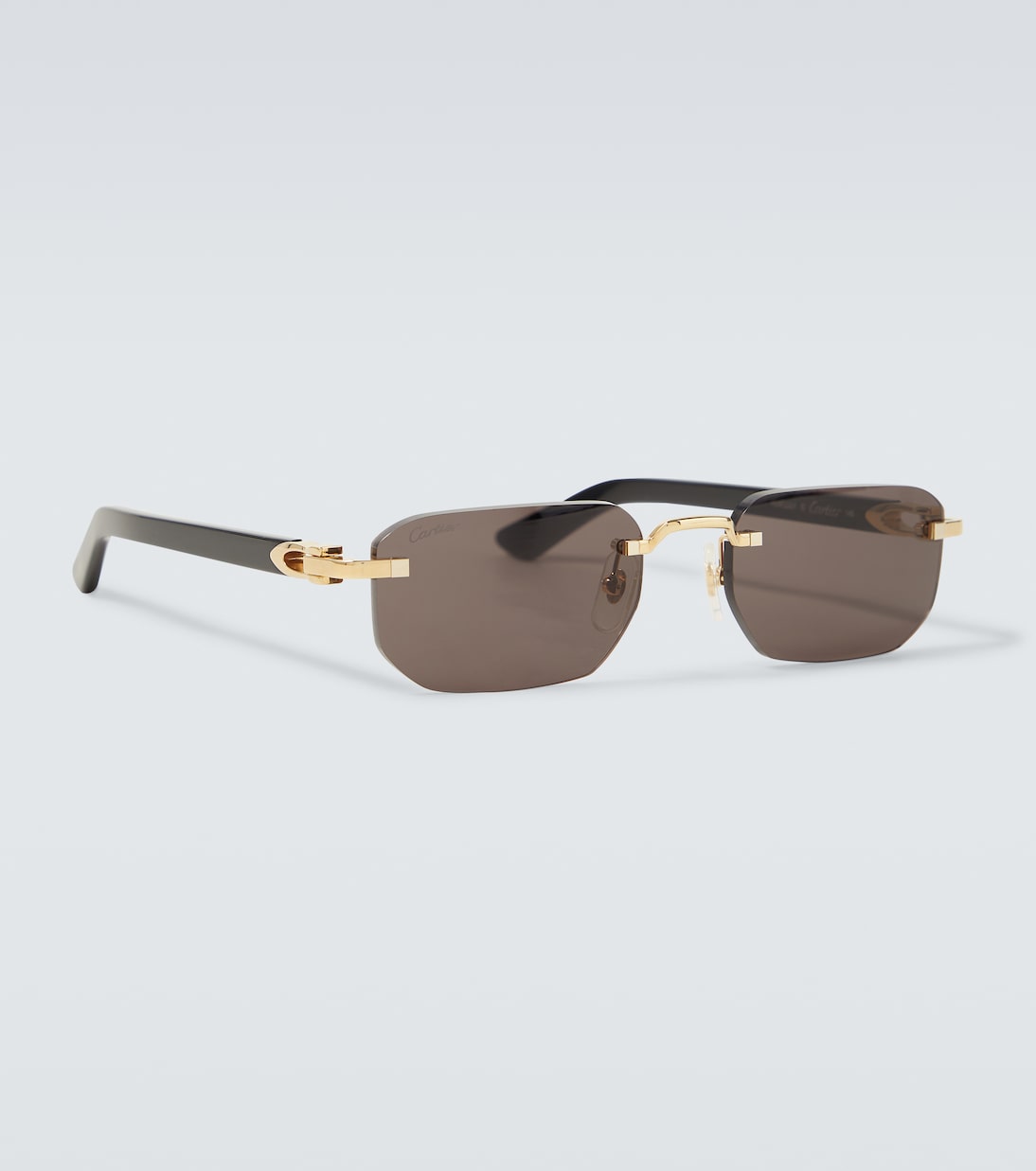 Cartier Eyewear Collection - Signature C rectangular sunglasses
