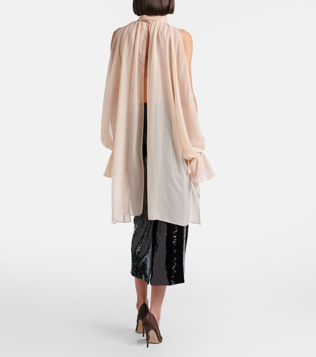 Simone Rocha - Sequined pencil skirt