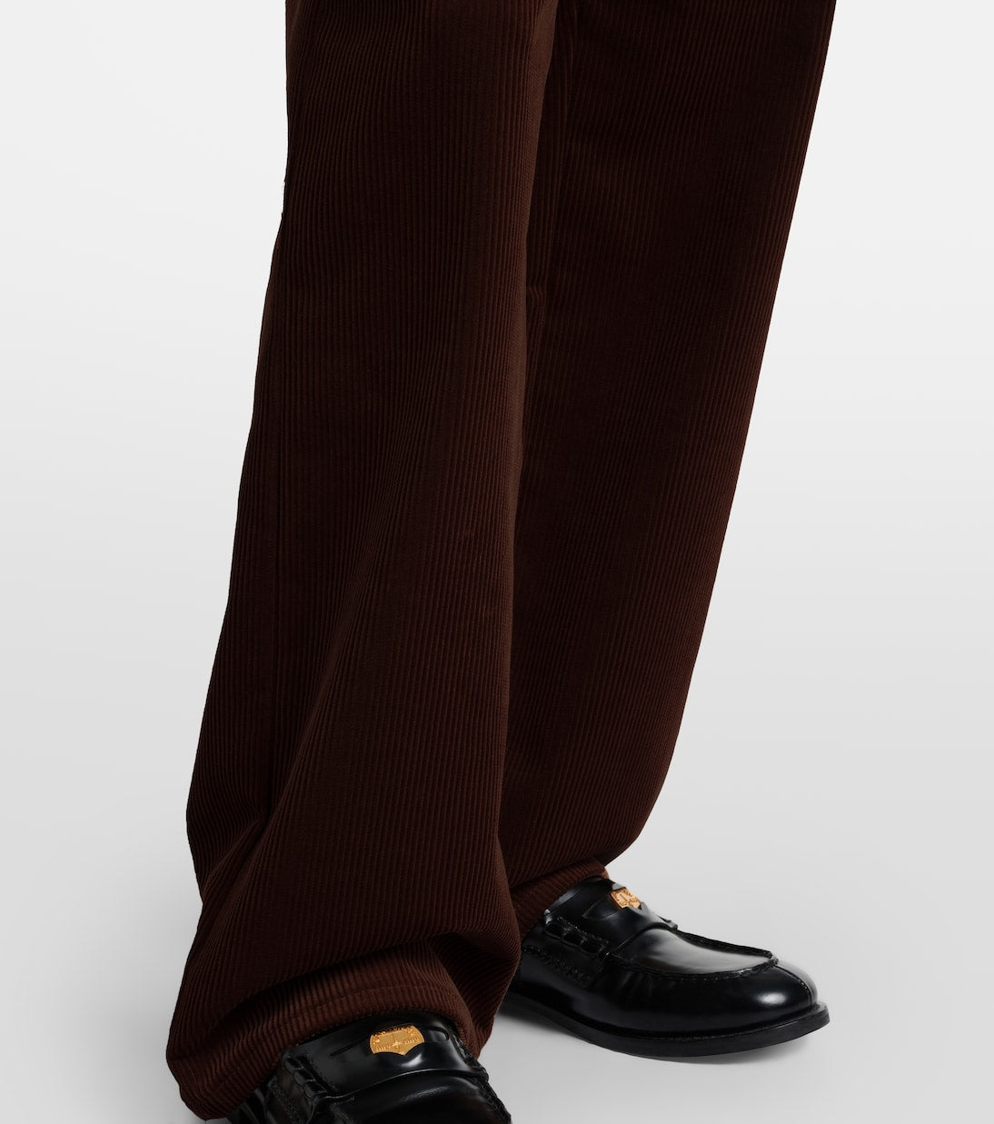 Miu Miu - Cotton corduroy wide-leg pants