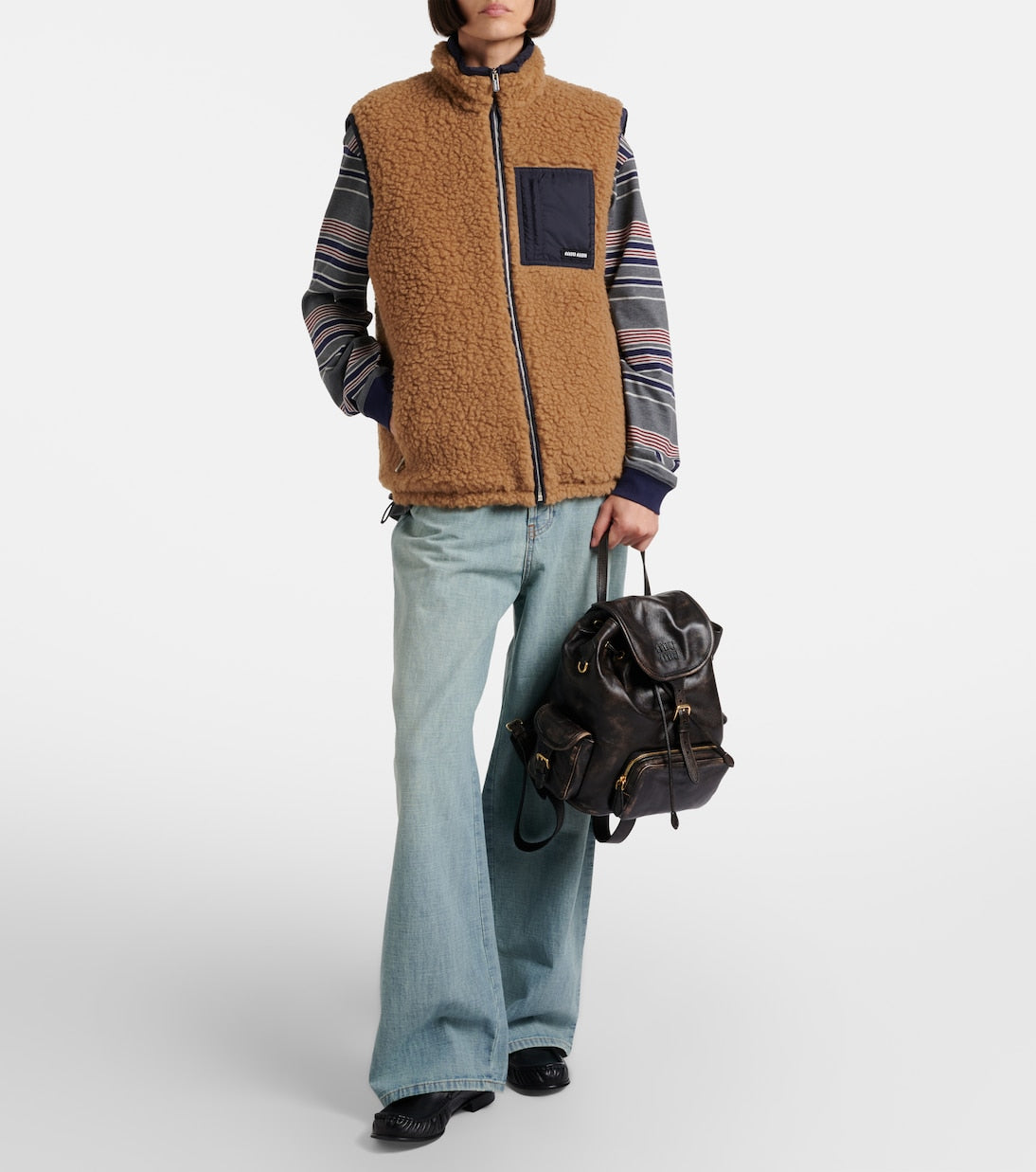 Miu Miu - Leather backpack