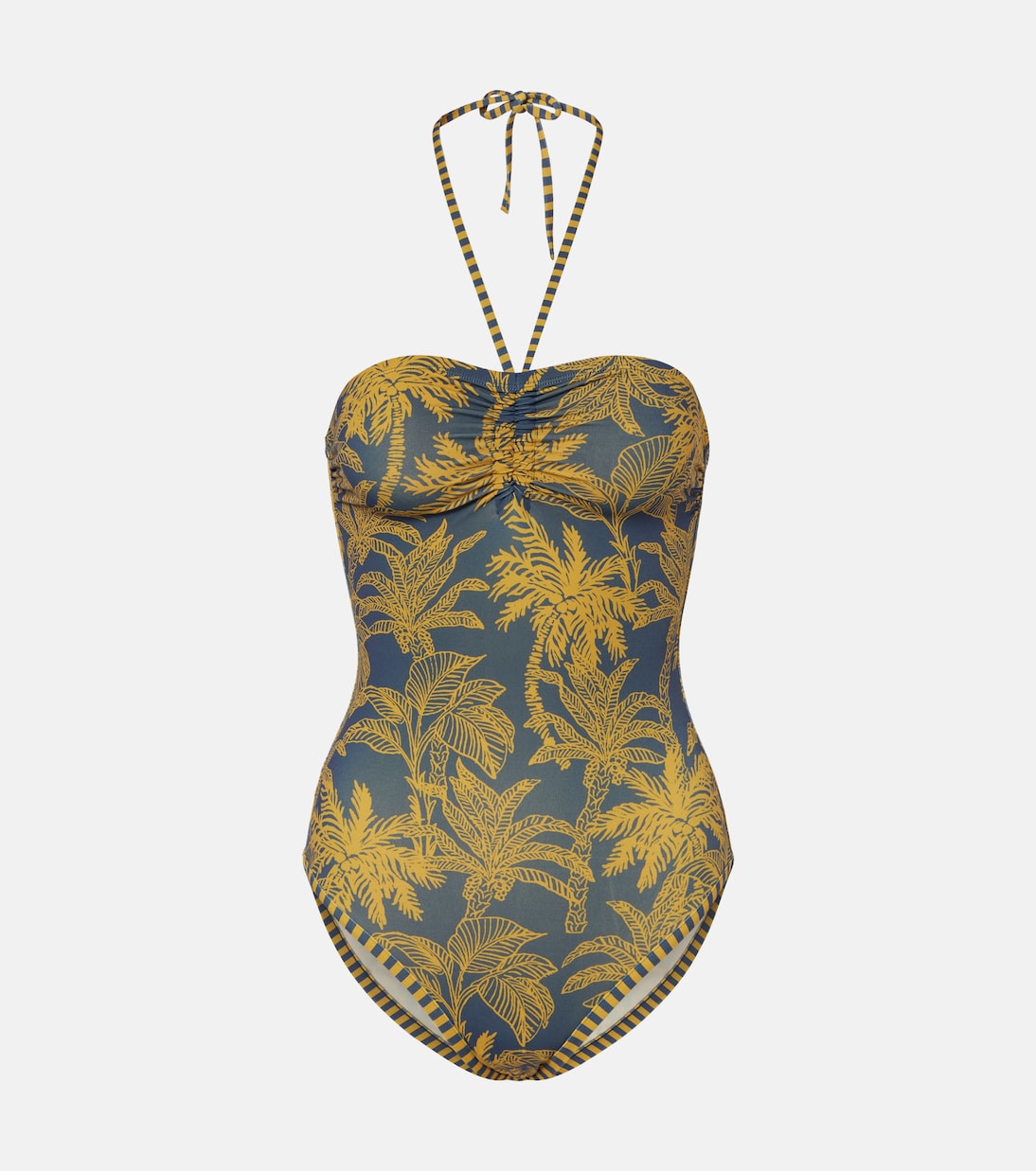 Eres - Ailleurs printed halterneck swimsuit