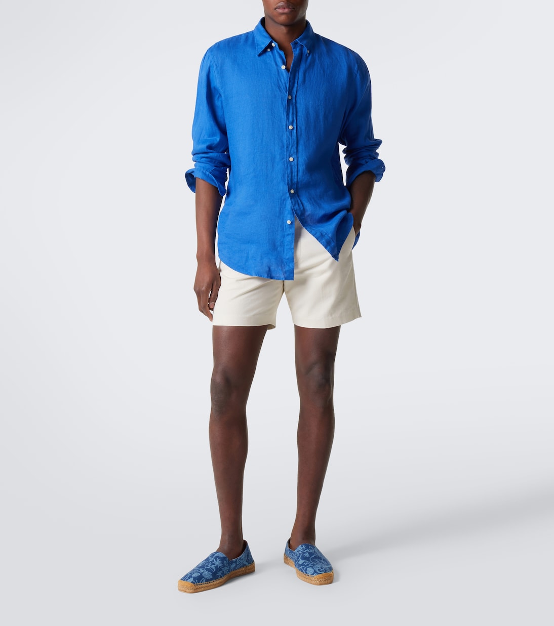 Kiton - Printed espadrilles
