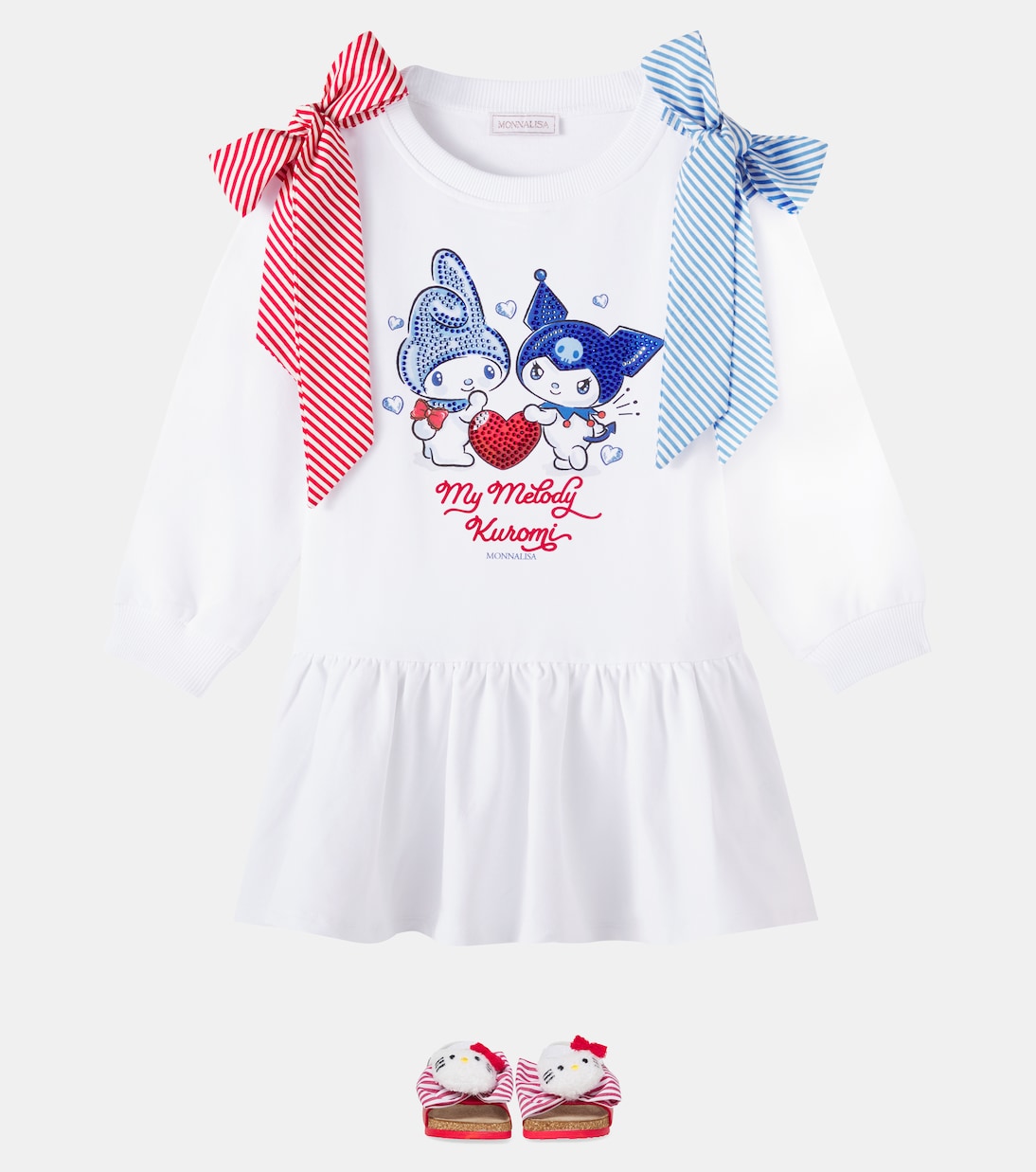 Monnalisa - x Hello Kitty and Friends jersey dress