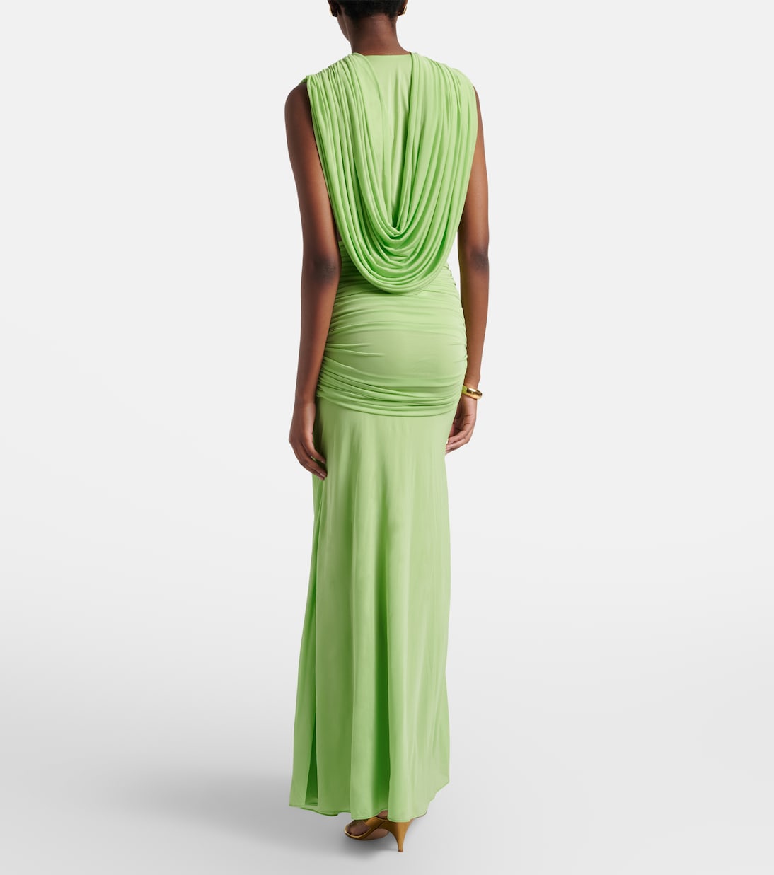 Christopher Esber - Ripple draped jersey gown