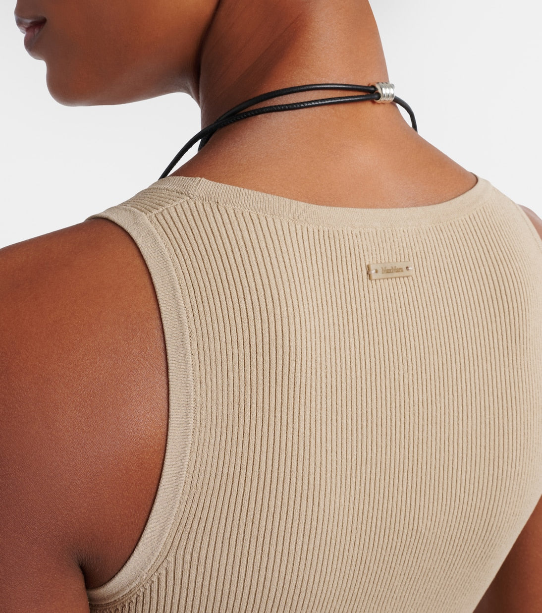 Max Mara - Ribbed-knit tank top