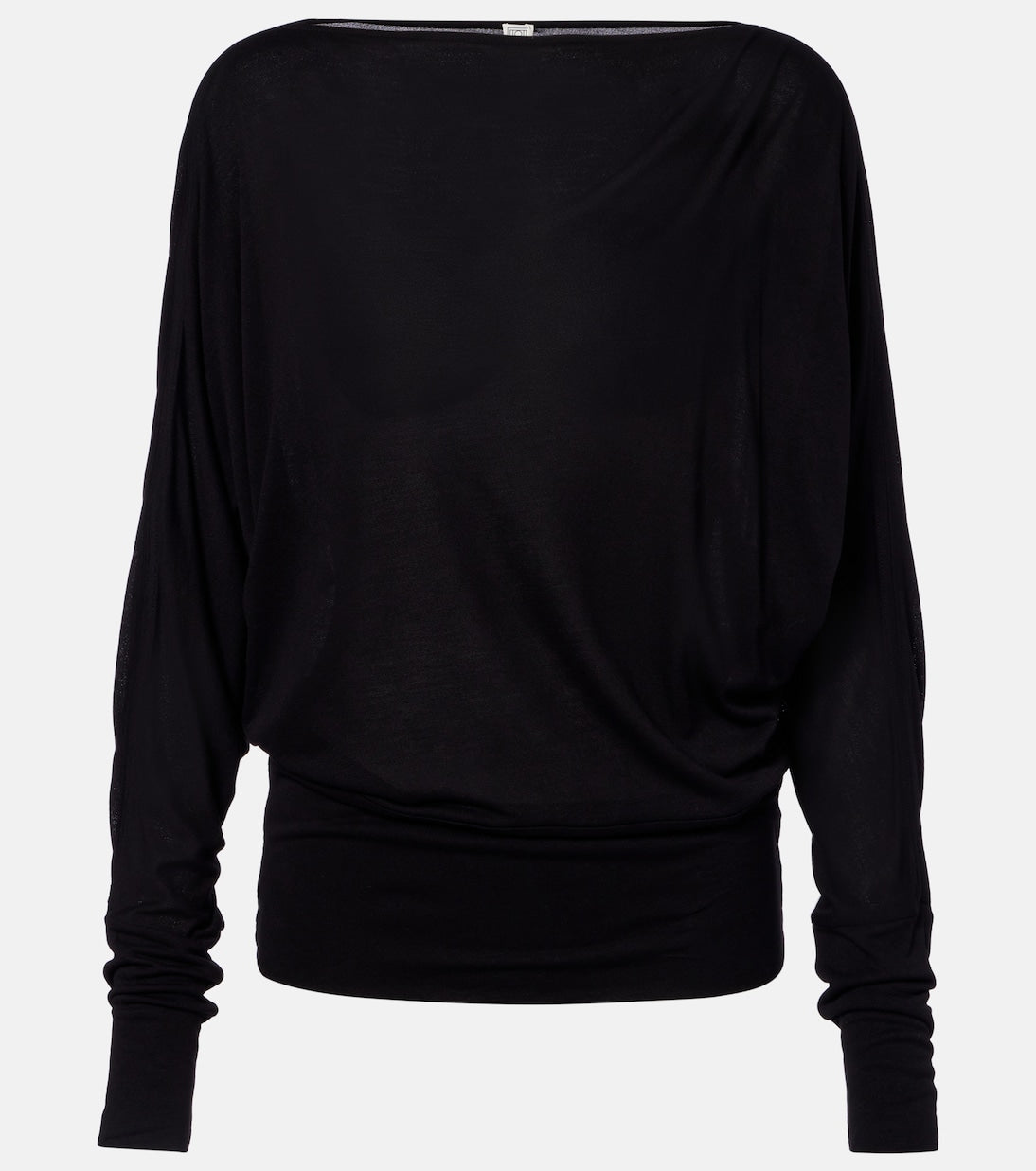 Toteme - Draped jersey top