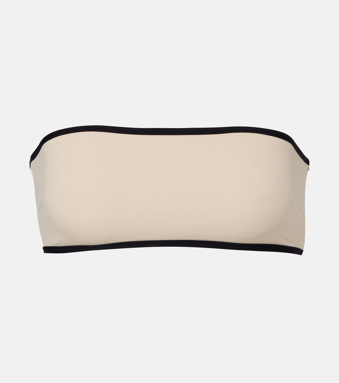 Toteme - Stripe Edge strapless bikini top