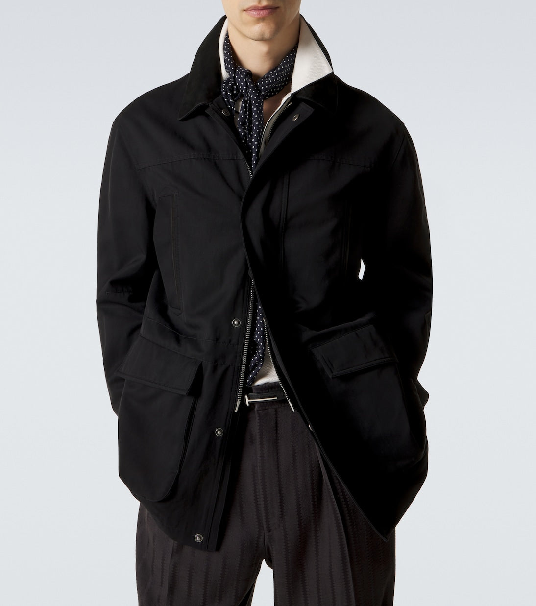 Tom Ford - Cotton and silk twill field jacket