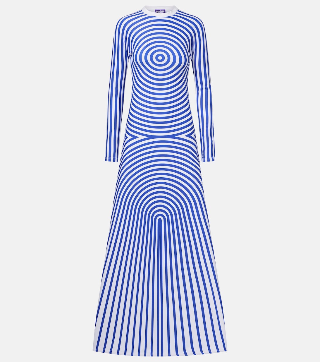Jean Paul Gaultier - Printed jersey maxi dress