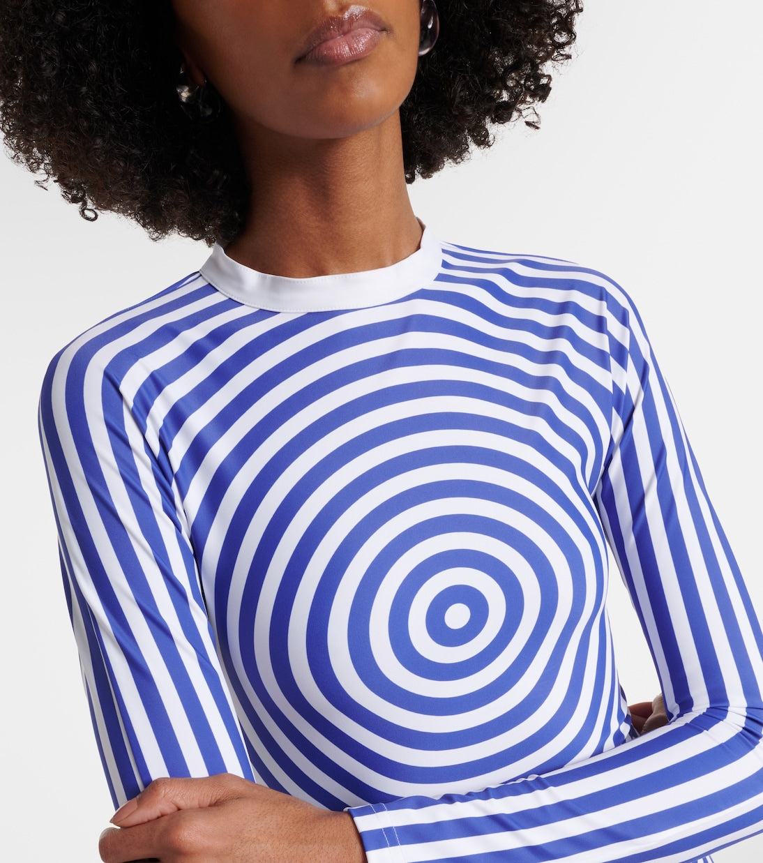 Jean Paul Gaultier - Printed jersey maxi dress