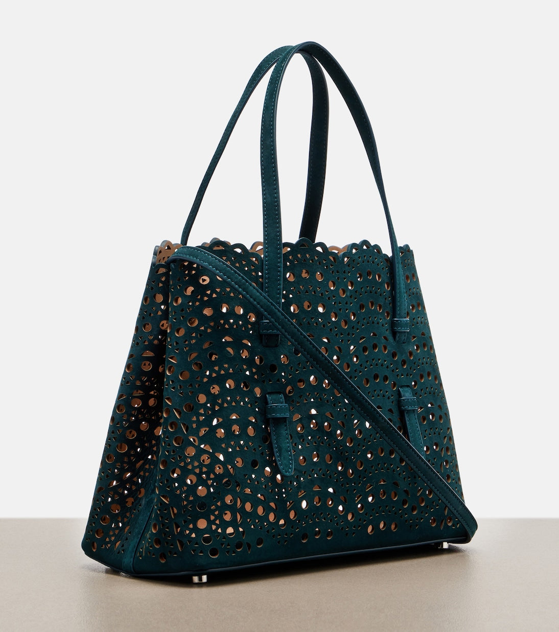 Alaïa - Mina 25 Vienne Wave leather top-handle bag