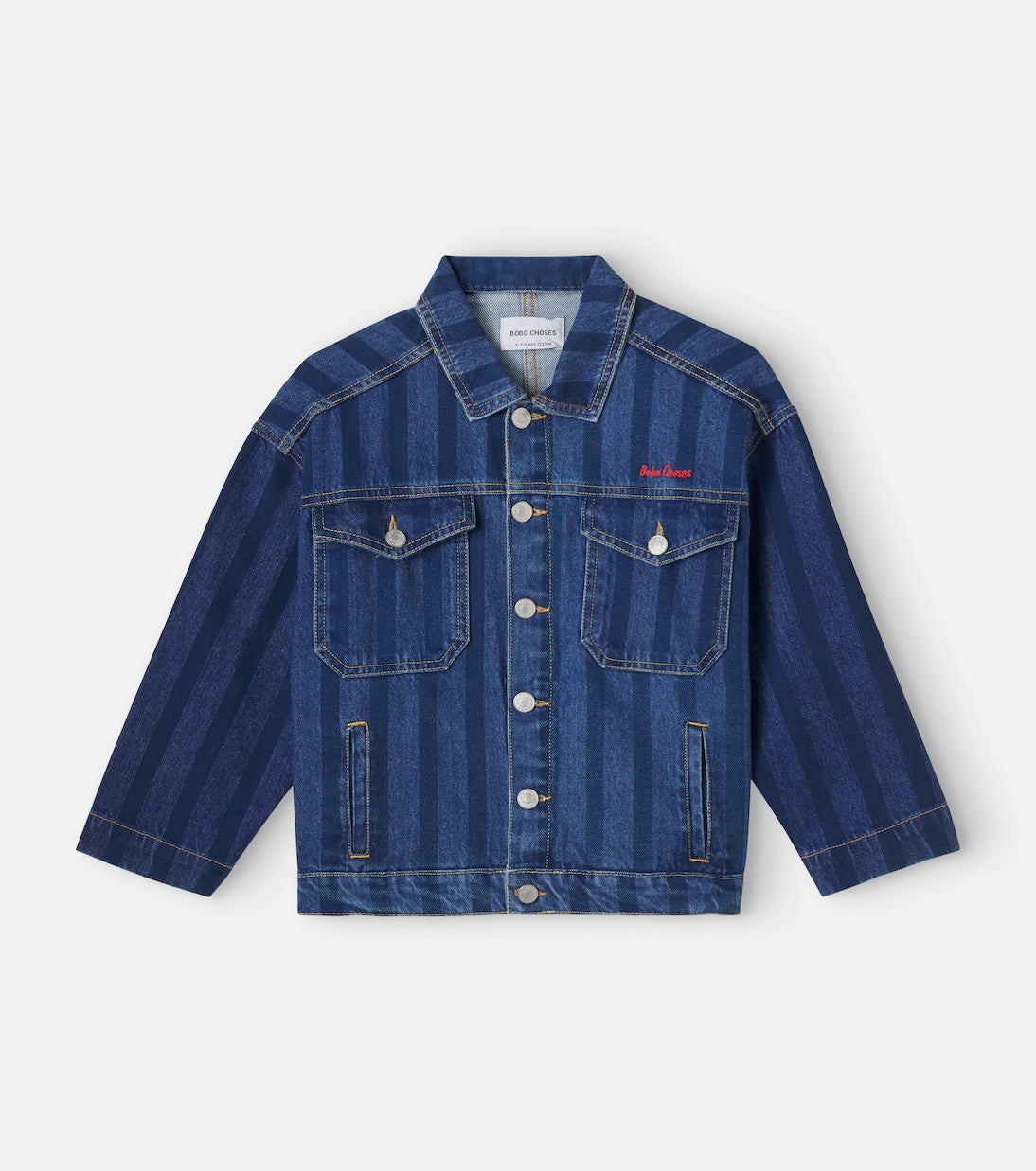 Bobo Choses - Striped denim jacket