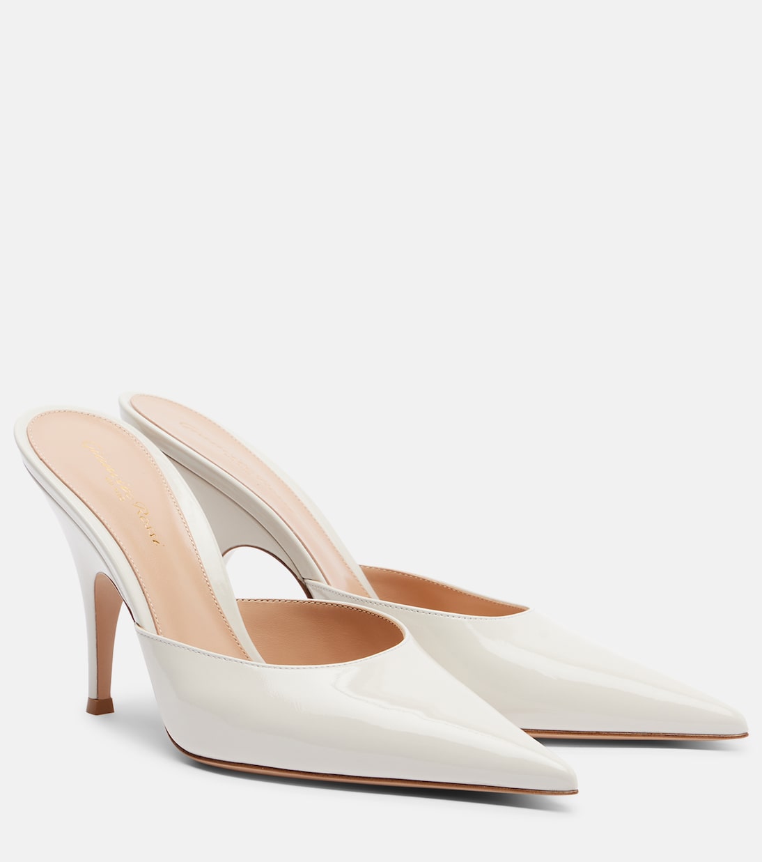 Gianvito Rossi - Patent leather mules