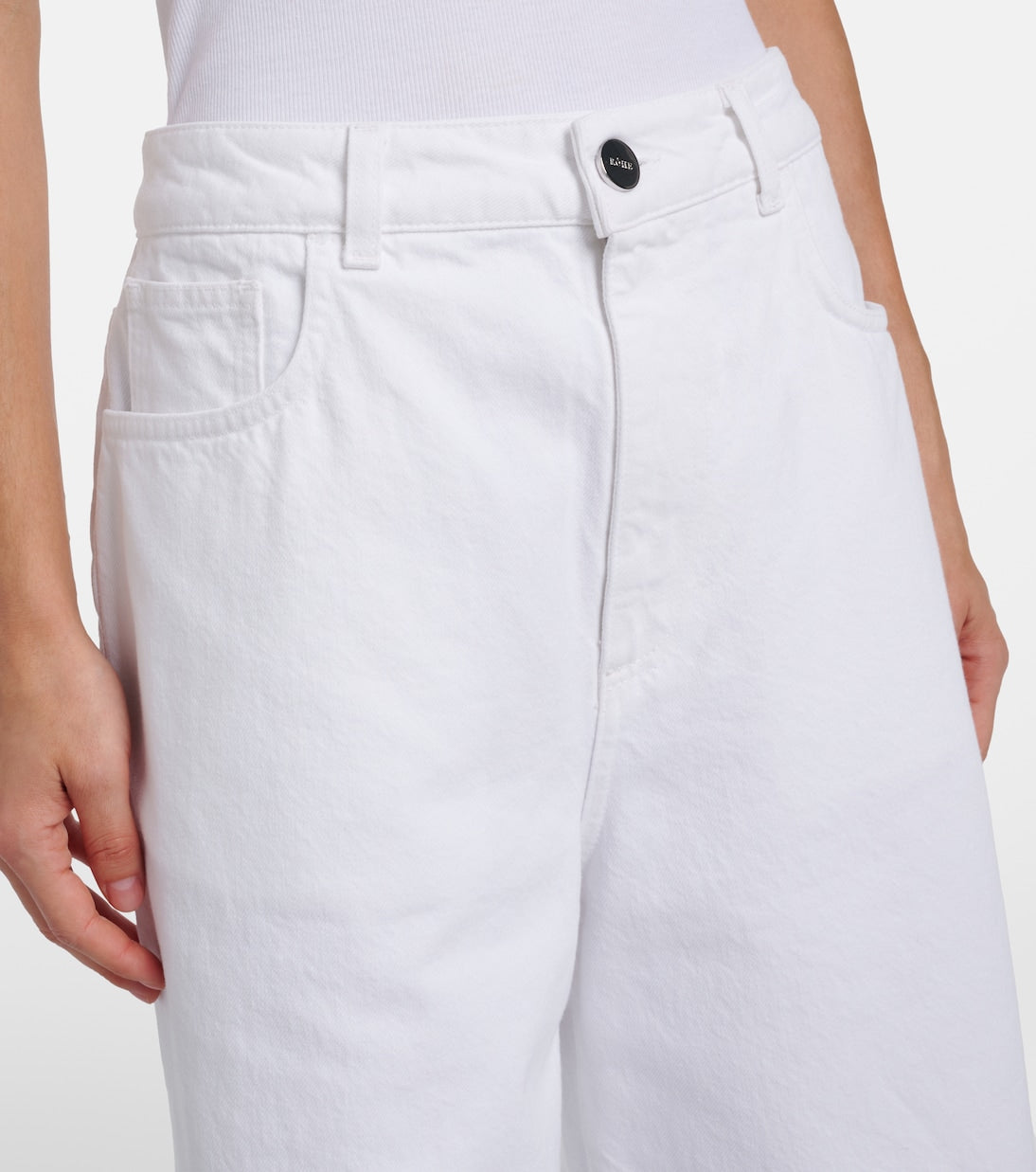 Róhe - Cotton capri jeans