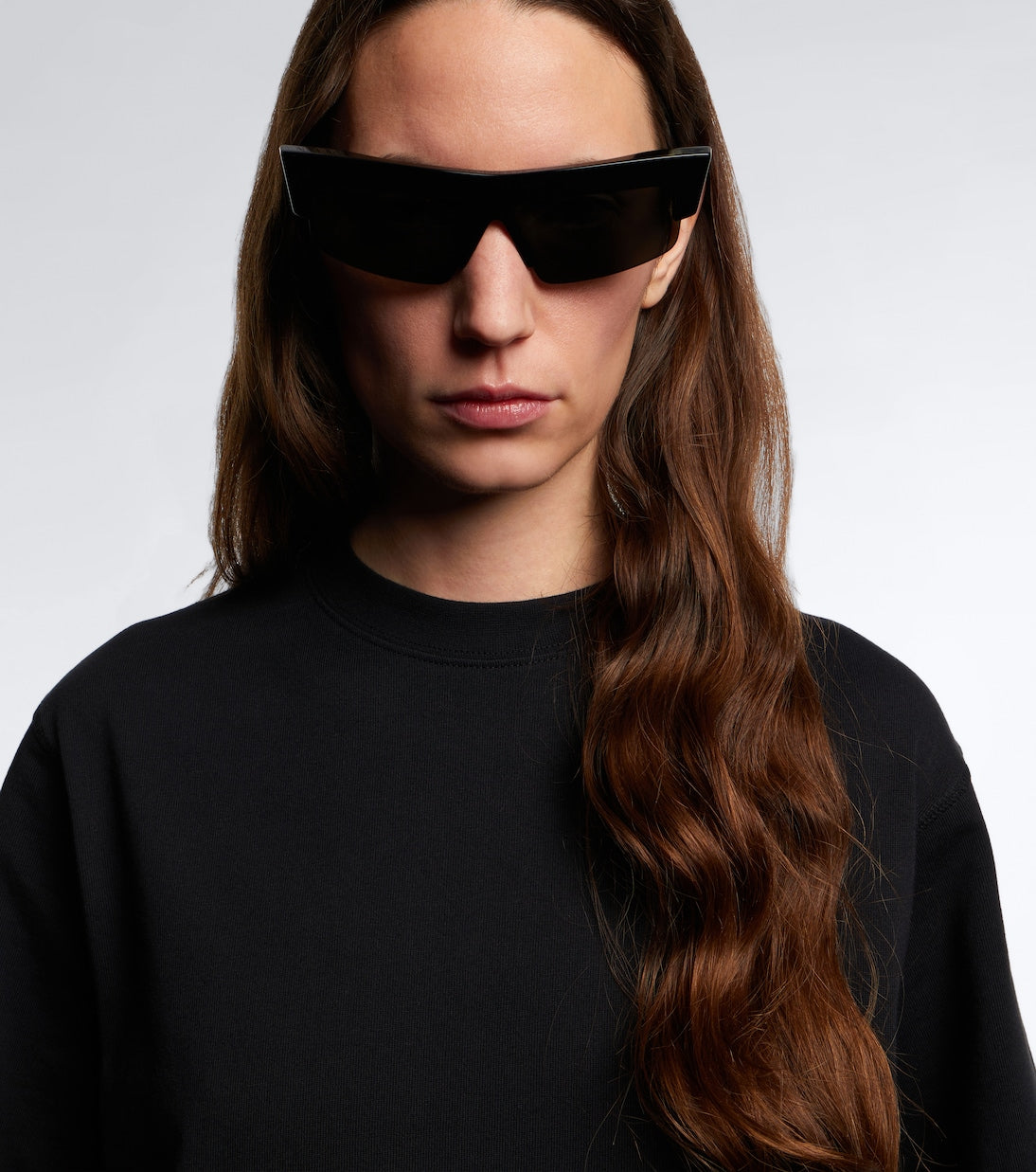Phoebe Philo - Sliced Cruise rectangular sunglasses