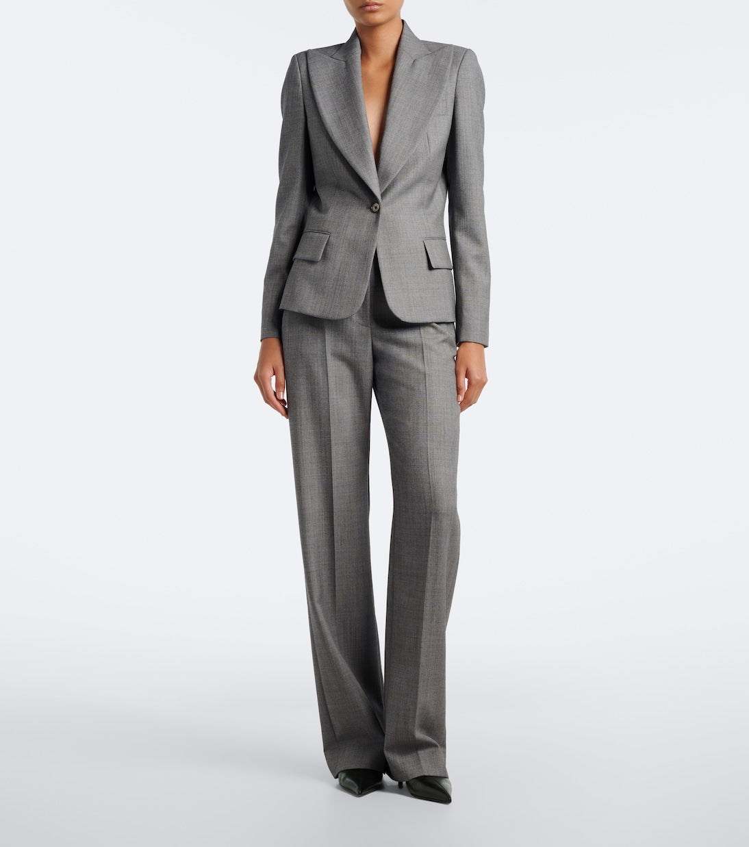 McQueen - Wool straight pants