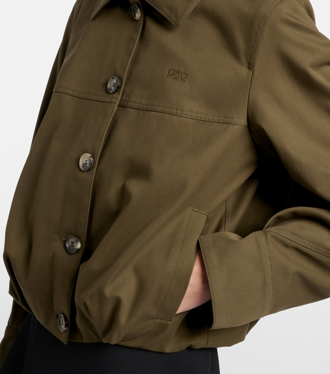 Loewe - Cotton and silk jacket