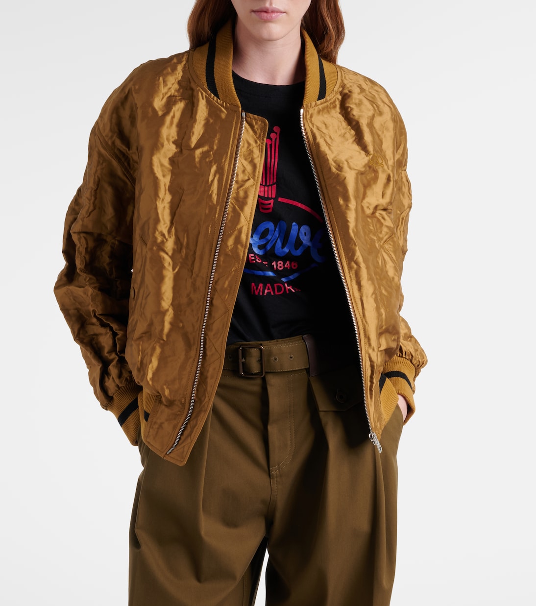 Loewe - Taffeta bomber jacket