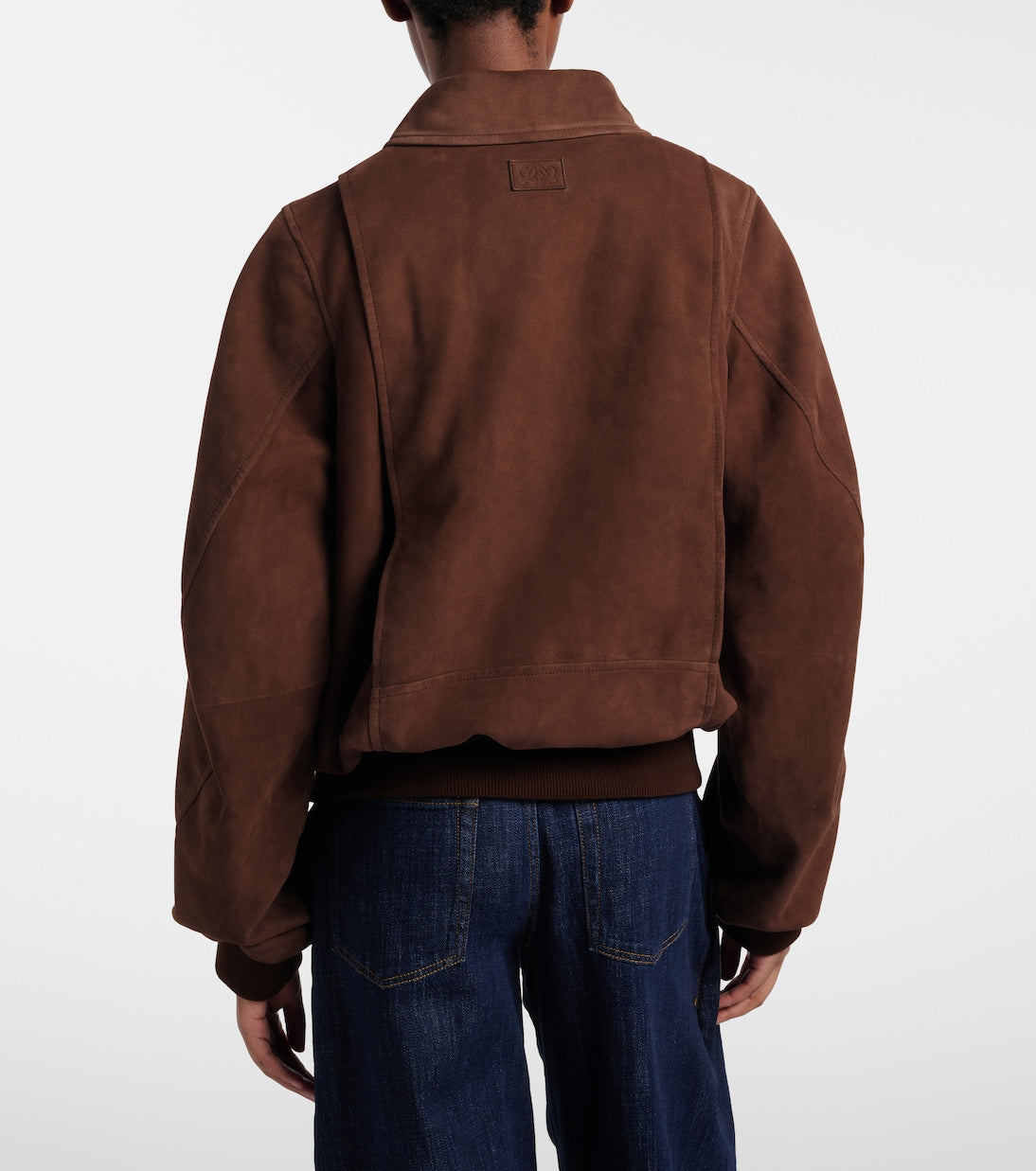 Loewe - Suede blouson jacket