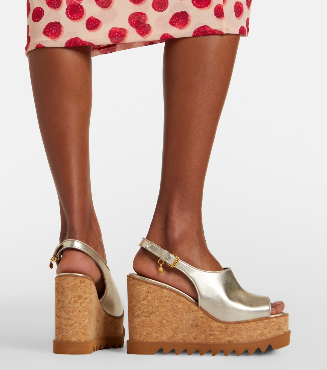 Stella McCartney - Sneak-Elyse slingback sandals