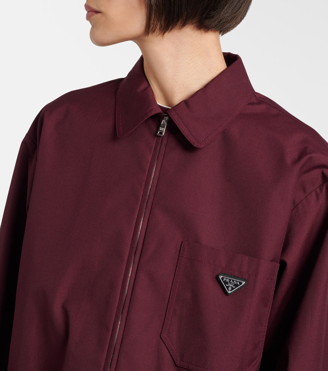 Prada - Logo blouson jacket