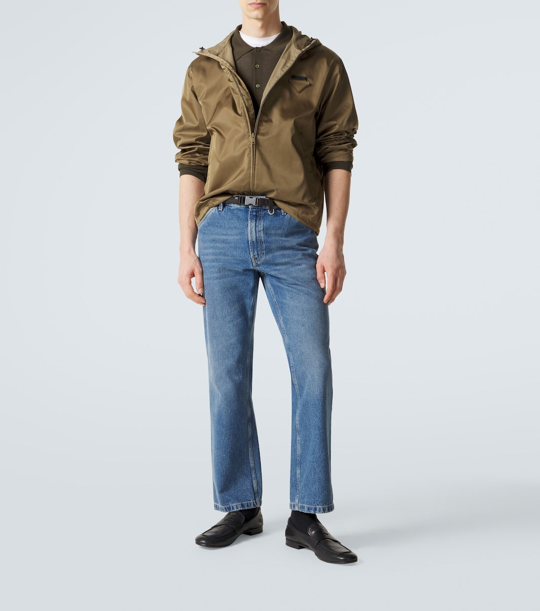 Prada - Virgin wool polo sweater