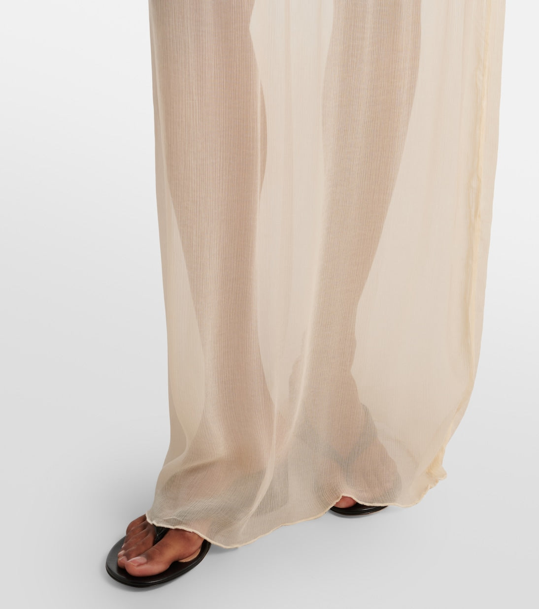 Aya Muse - Calla cutout ribbed maxi dress