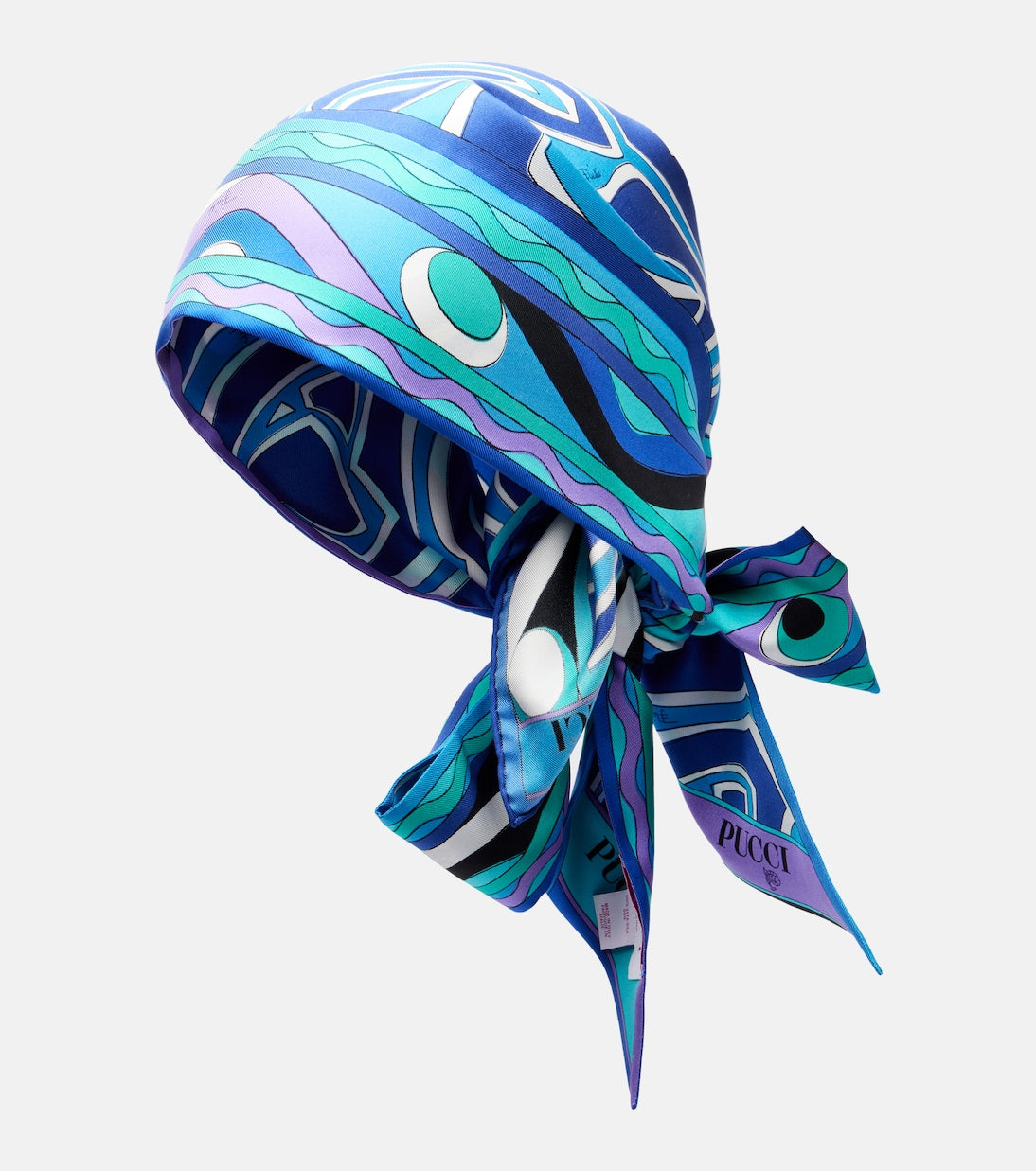 Pucci - Labirinto silk twill head wrap
