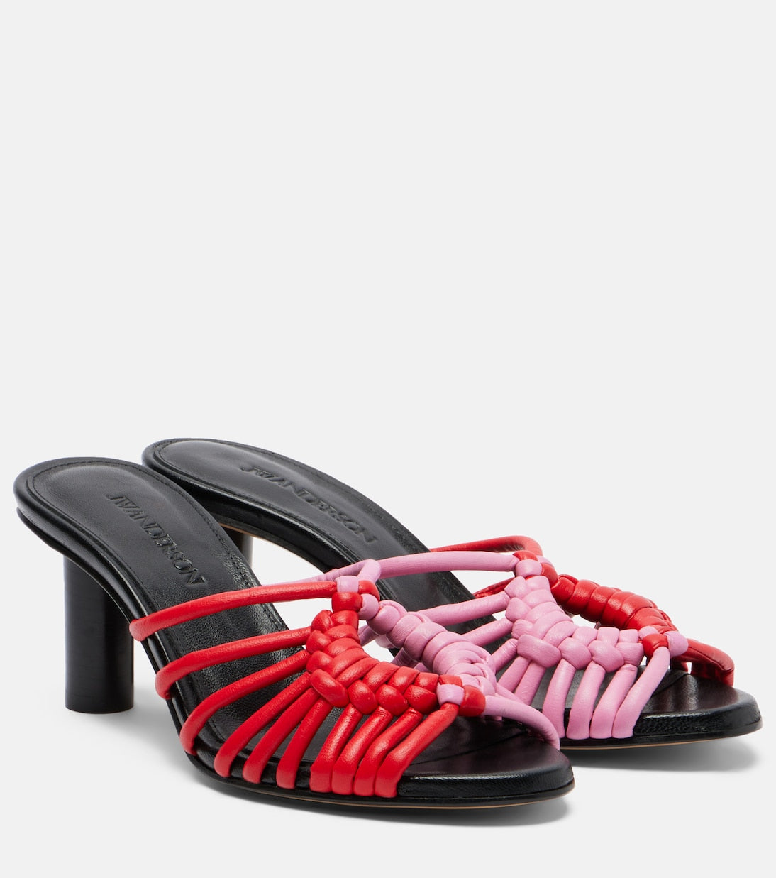 JW Anderson - Plot woven leather sandals