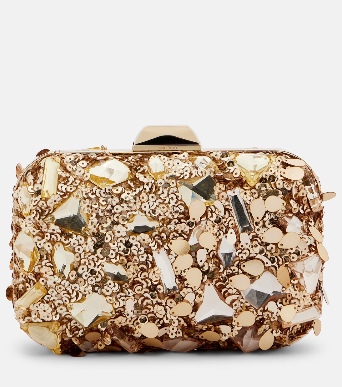 Jimmy Choo - Cloud embellished clutch