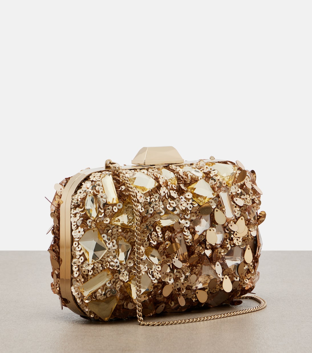 Jimmy Choo - Cloud embellished clutch