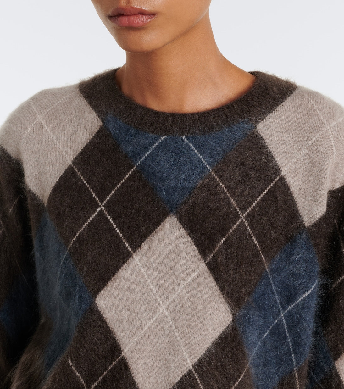 Lisa Yang - Margy argyle cashmere sweater
