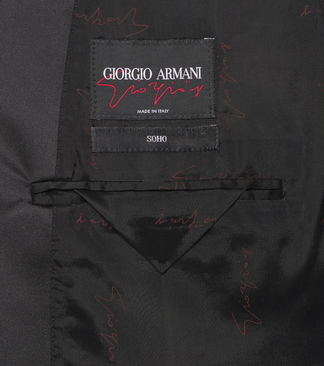 Giorgio Armani - Virgin wool crêpe tuxedo jacket