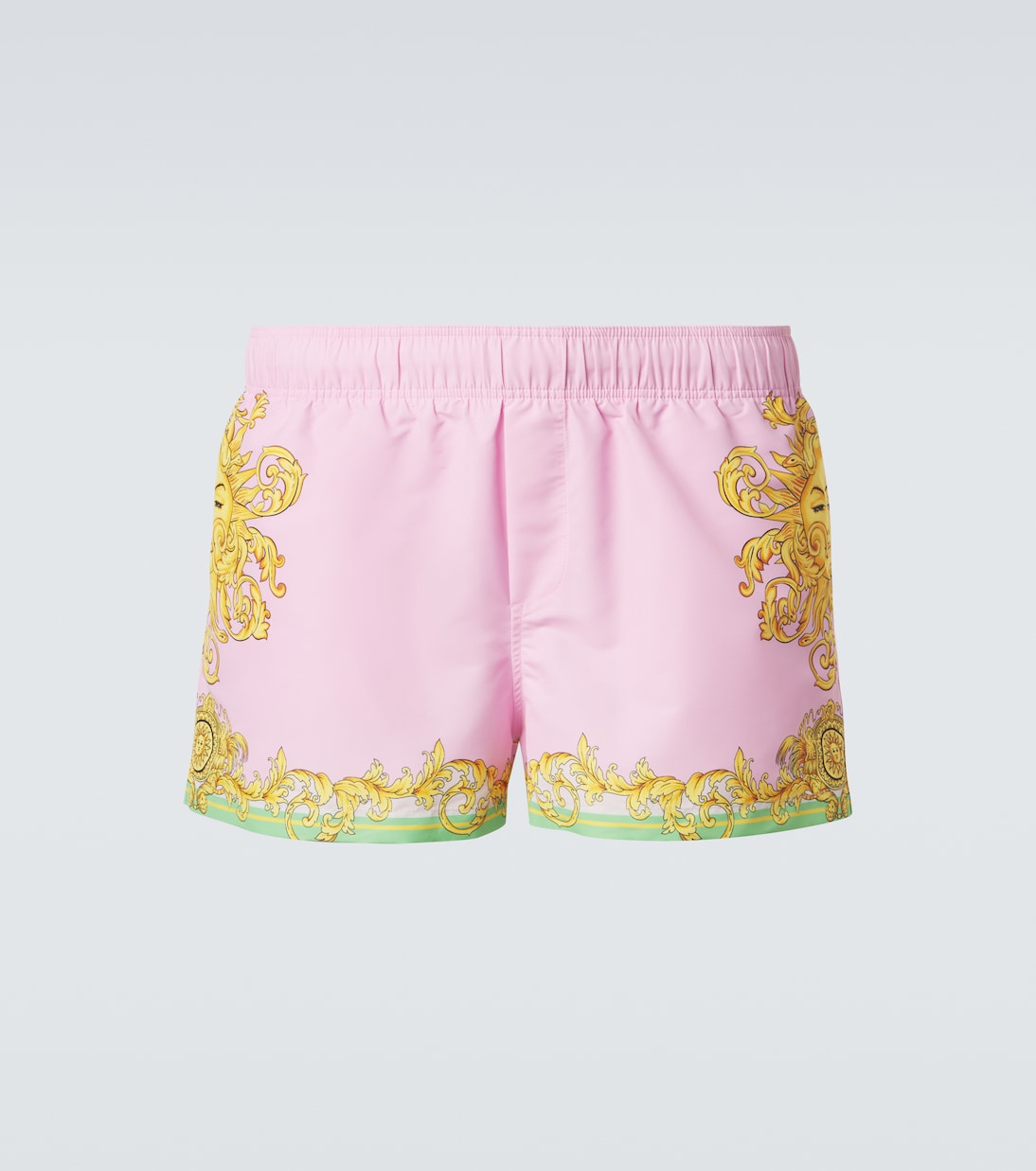Versace - Printed swim trunks
