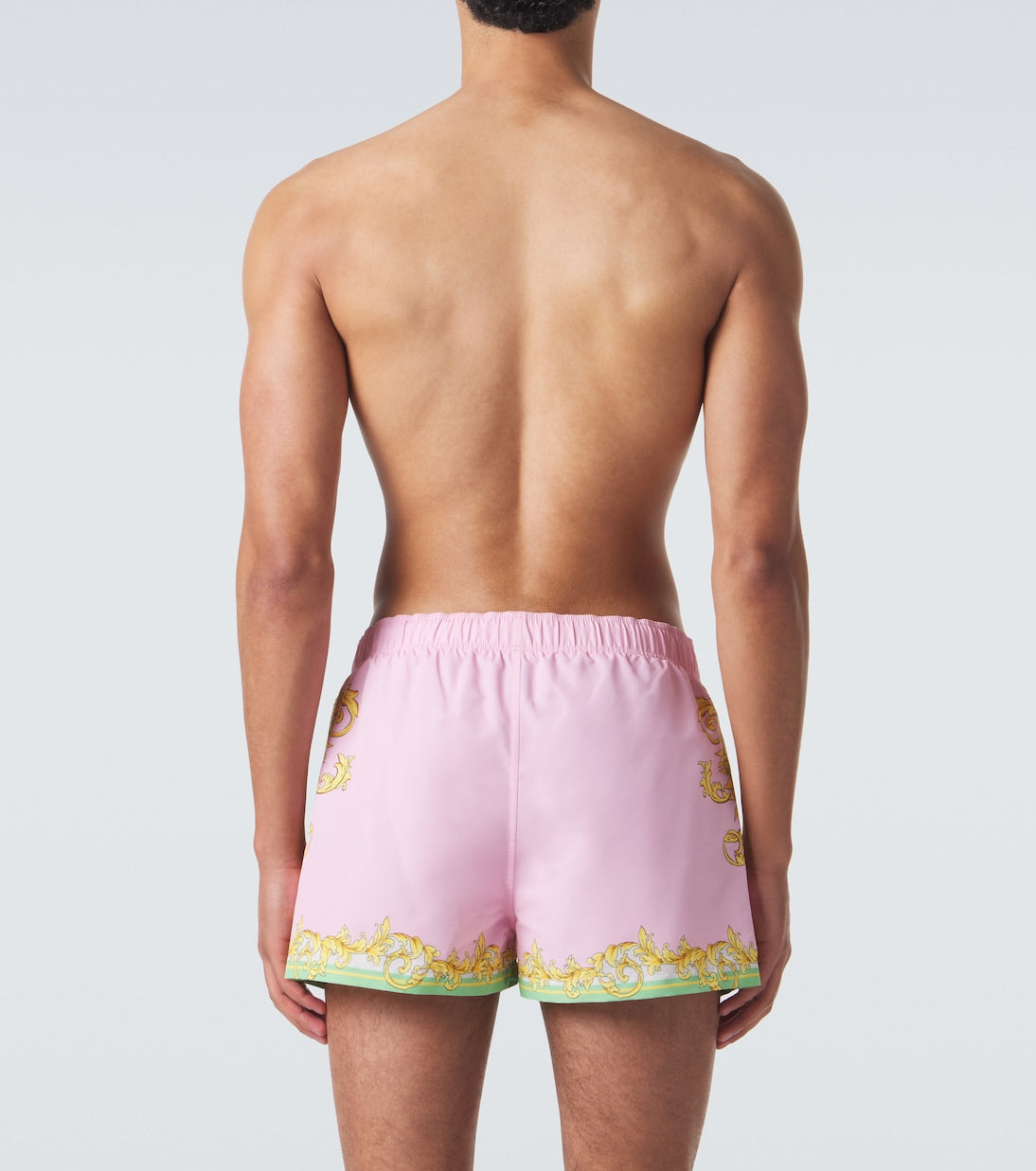 Versace - Printed swim trunks