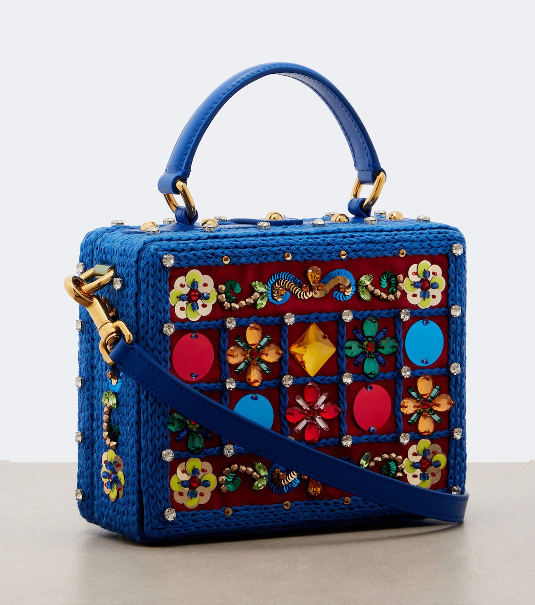 Dolce&Gabbana - Dolce Box beaded box bag