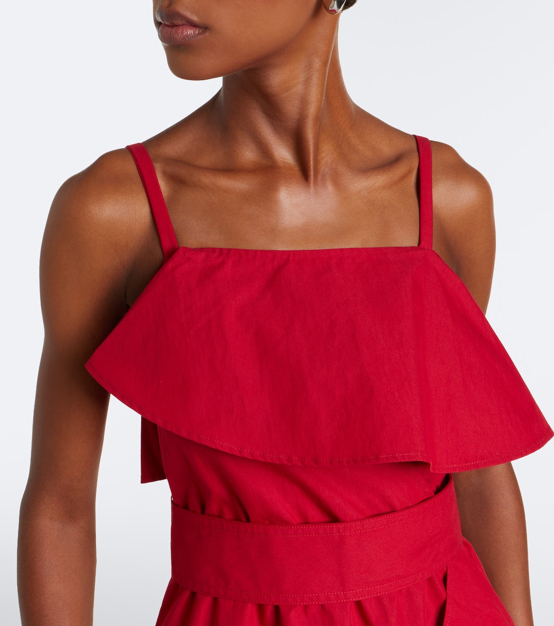 Proenza Schouler - Reign ruffled cotton-blend midi dress