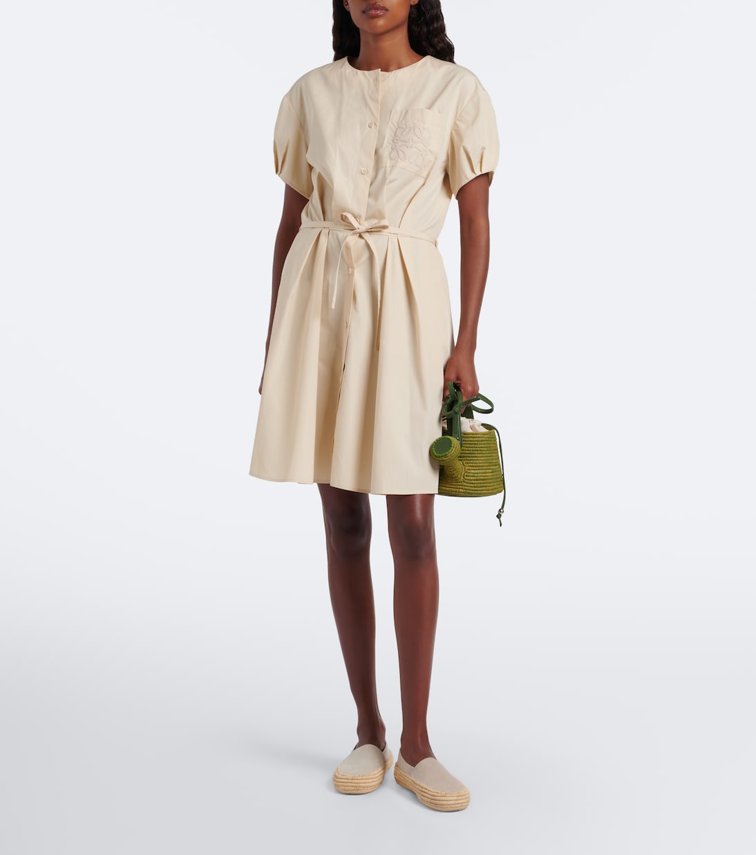 Loewe - Paula's Ibiza Rio suede espadrilles