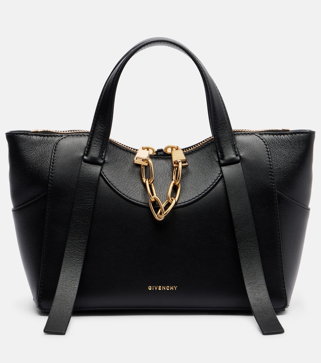 Givenchy - The Snatch Small leather tote bag