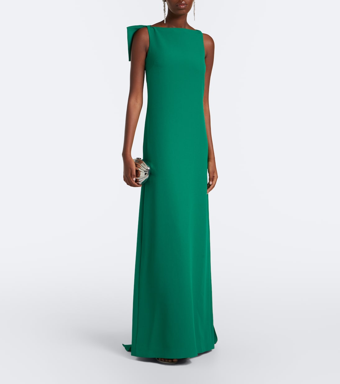 Safiyaa - Mallory crêpe gown