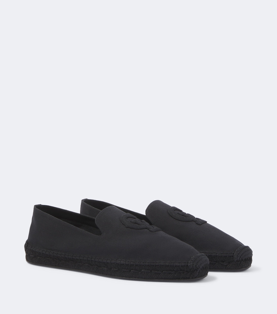 Christian Louboutin - Emboroidered canvas espadrilles