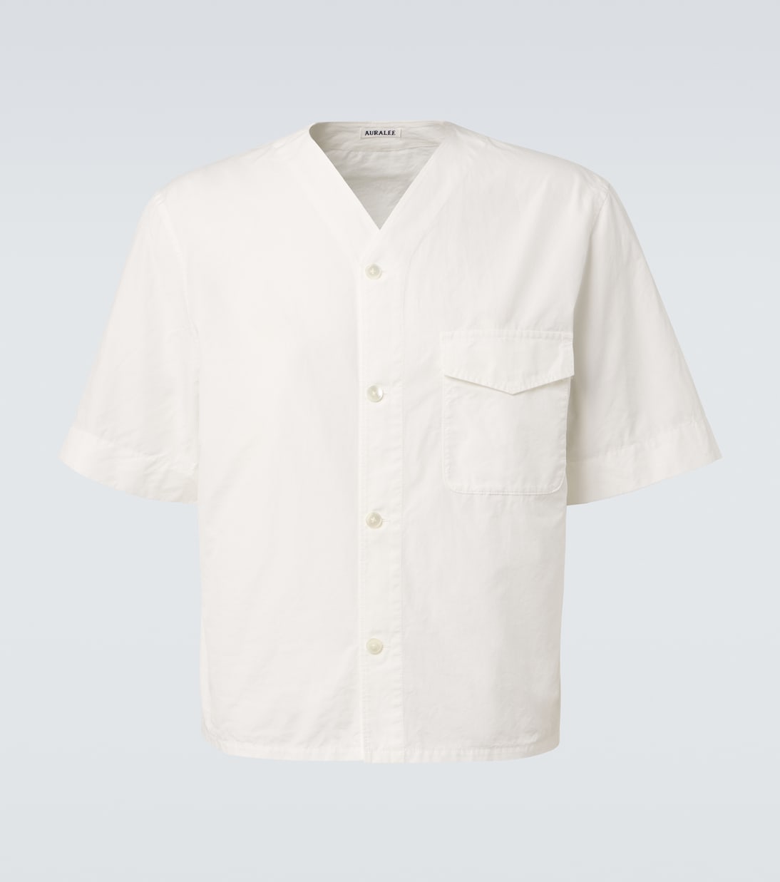 Auralee - Cotton poplin shirt