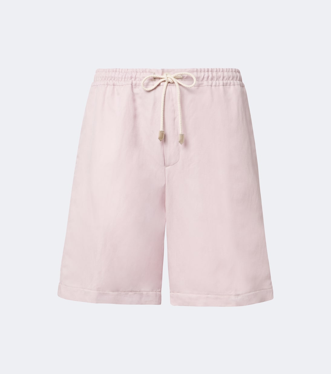 Canali - Linen and silk shorts