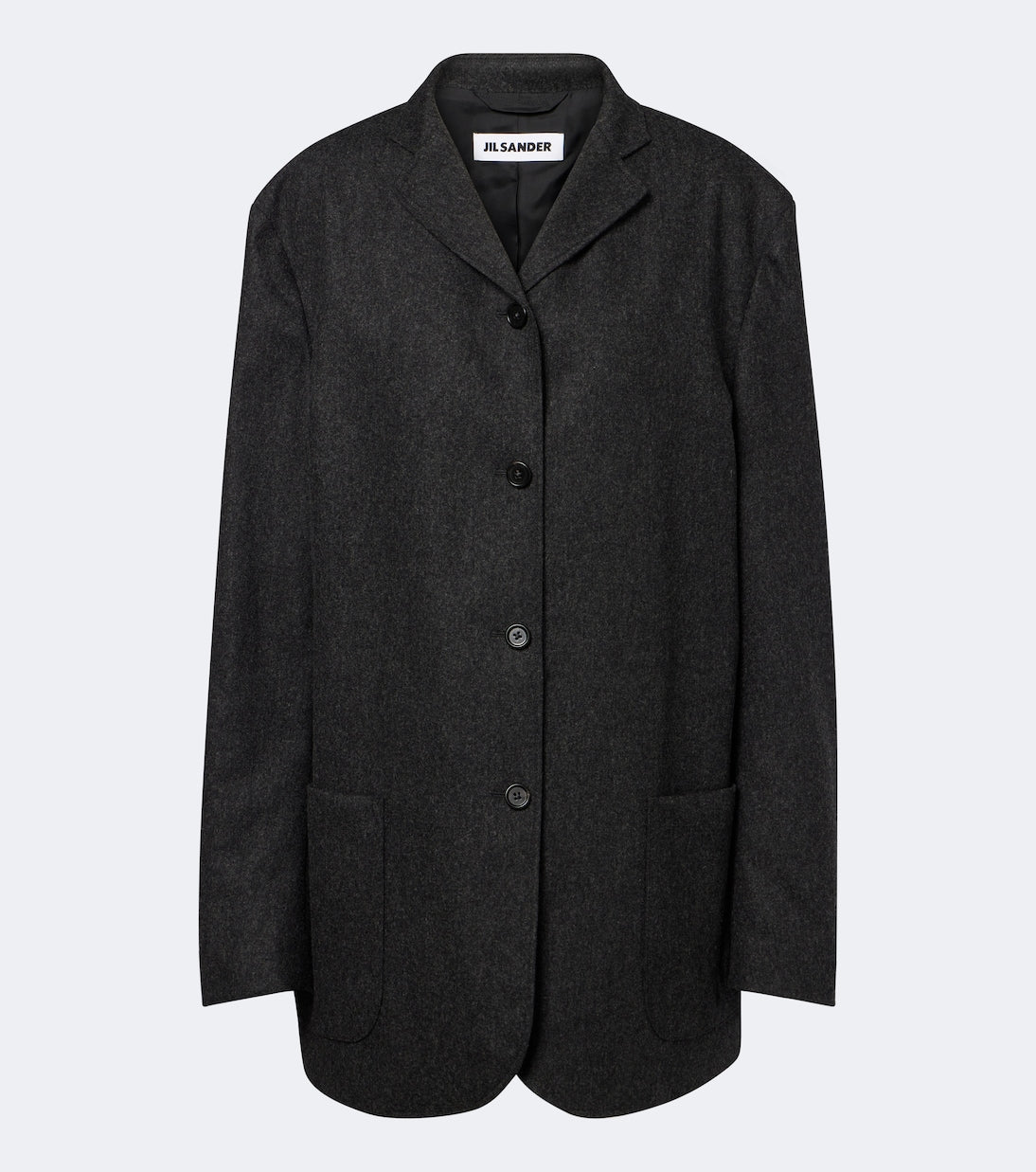 Jil Sander - Wool flannel jacket