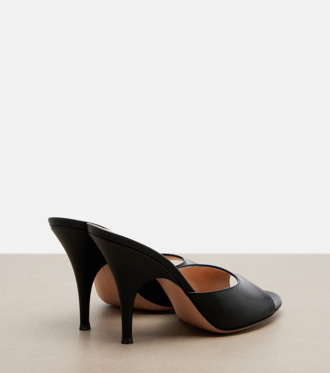 Gianvito Rossi - Sofia leather mules