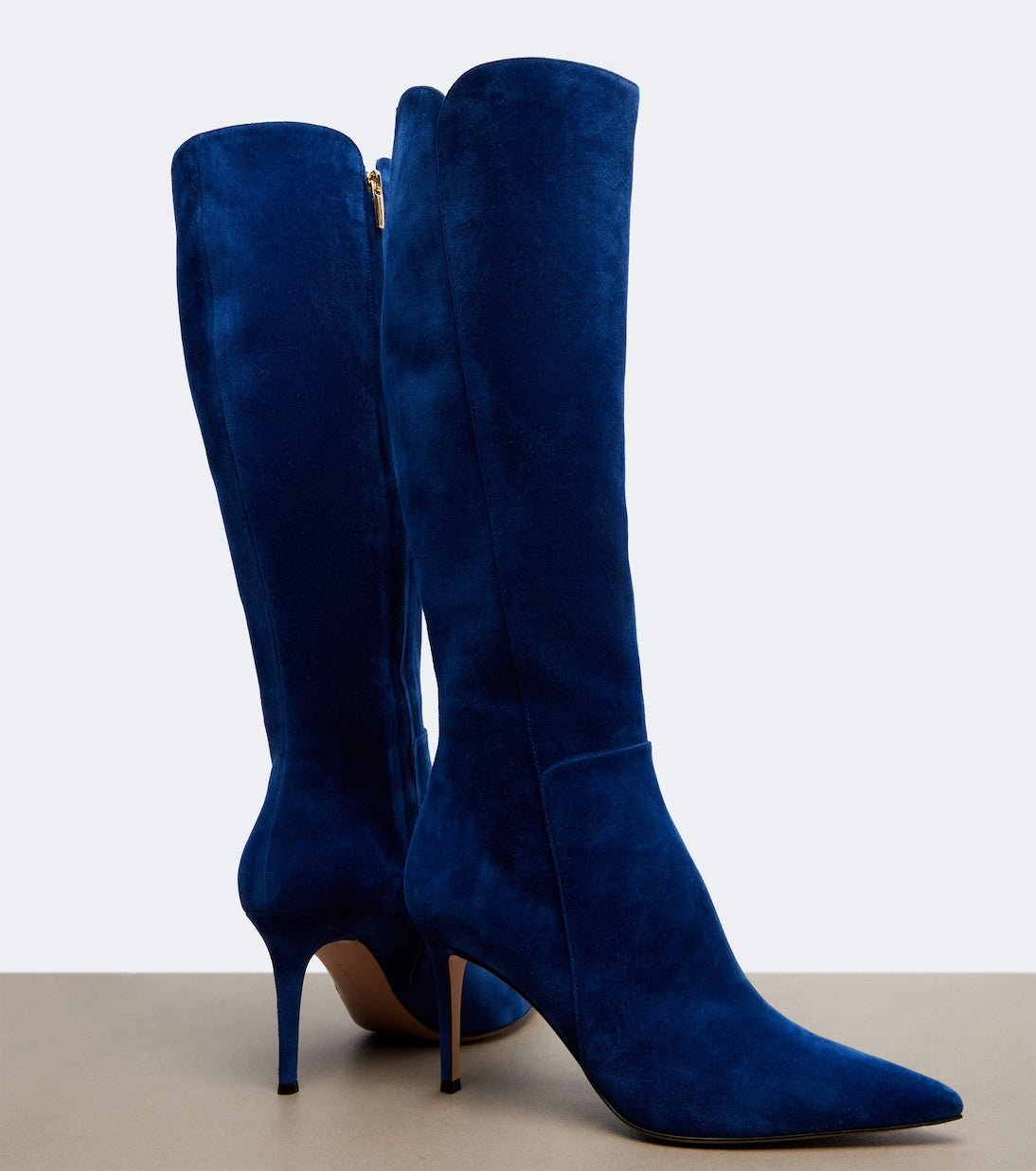 Gianvito Rossi - Suede knee-high boots